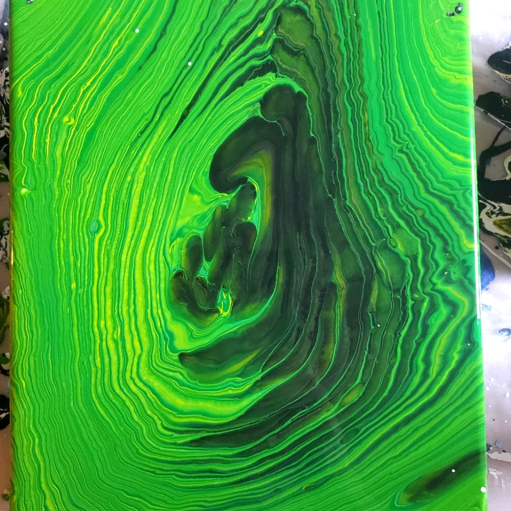 8x10 Fluid Art